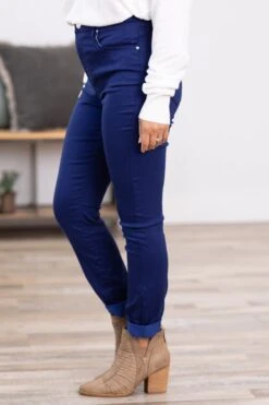 Zenana Navy Skinny Pants With Stretch -Staccato Shop 3D4A0361 de846a8e 10cd 4f46 9342 d6f384d8680a