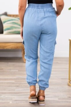 STACCATO Medium Wash Tencel Cargo Pocket Joggers 9 STACCATO Medium Wash Tencel Cargo Pocket Joggers -Staccato Shop 3D4A0542 7ae4f515 d749 4a76 be29 41987833a7f5