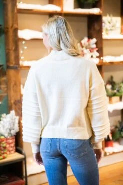 Cream Textured Balloon Sleeve Sweater 7 Cream Textured Balloon Sleeve Sweater -Staccato Shop 3D4A2044 582b0a51 0d47 4b03 838c b55af1ef457f