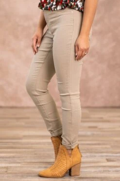 YMI Oatmeal Hyperstretch Pants -Staccato Shop 3D4A2342 cad4dbcb 9bcd 46d8 b82e 199838b6e889
