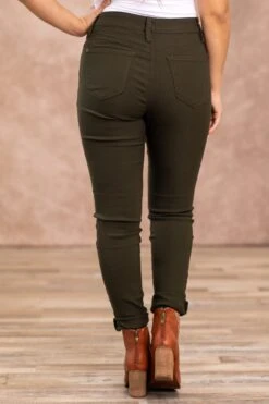 YMI Olive Hyperstretch Pants -Staccato Shop 3D4A2365 82713df6 1a27 4ea5 a613 7b54d2cc1c97