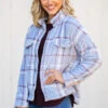 Periwinkle Plaid Fuzzy Plaid Jacket -Staccato Shop 3D4A3034 e0a9115b 17bd 4f99 b777 5f325dc65060