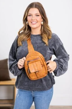 Charcoal Balloon Sleeve Top With Pocket -Staccato Shop 3D4A3423 0b02ea03 13b7 4903 8983 45da83a4f637