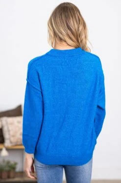 Sky Blue Garment Dyed Front Seam Sweater -Staccato Shop 3D4A3956 b4eb4738 7013 488e b45e 321bdd5d54e3
