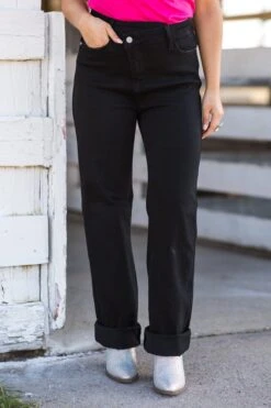 Judy Blue Black Straight Leg Jeans -Staccato Shop 3D4A3975 a7c2cfdd 107d 4aef b4a0 f086c483d43a