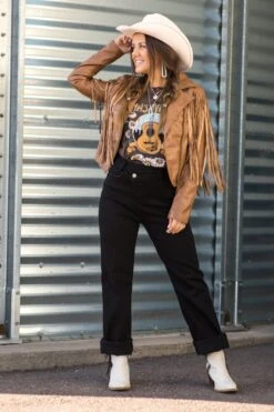 Mocha Faux Leather Jacket With Fringe 13 Mocha Faux Leather Jacket With Fringe -Staccato Shop 3D4A4039 65bd5d70 e613 4efa 9893 3d168dee1d38