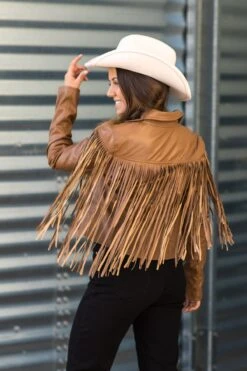 Mocha Faux Leather Jacket With Fringe 14 Mocha Faux Leather Jacket With Fringe -Staccato Shop 3D4A4048 7e48ea7d 85d9 4f35 a438 f792243c1092