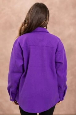 Purple Felt Shacket -Staccato Shop 3D4A4905 45efe700 4c5c 4a49 883f aff2351ab6ee