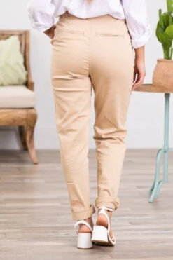 KanCan Tan High Rise Mom Fit Pants -Staccato Shop 3D4A5069 1bd62a22 f6f0 4a8a a75f cf59ba2a5a23