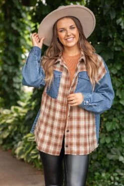 Camel And Beige Plaid Jacket With Denim 9 Camel And Beige Plaid Jacket With Denim -Staccato Shop 3D4A5797 de4c6963 fbaa 42a7 a68d ec0a3e8995cf
