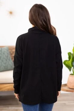 STACCATO Black Cowl Neck Long Sleeve Top -Staccato Shop 3D4A5804 7a5a463b c053 4500 a953 c11d0bf1822e