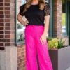 Hot Pink Lace Wide Leg Pants 2 Hot Pink Lace Wide Leg Pants -Staccato Shop 3D4A6877 7be778f5 7248 4aff 8b10 6226cf8bb2d5