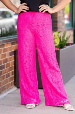 Hot Pink Lace Wide Leg Pants -Staccato Shop 3D4A6879 44da2794 20be 471f a7f8 4cce1dbbbd88