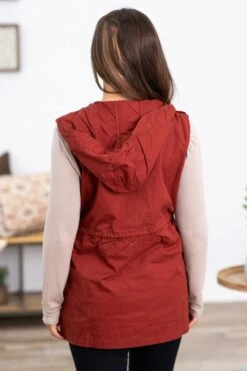 Rust Military Vest With Hood -Staccato Shop 3D4A7916 2d60aaf1 2fff 4567 8c86 e49e9ebe7f88