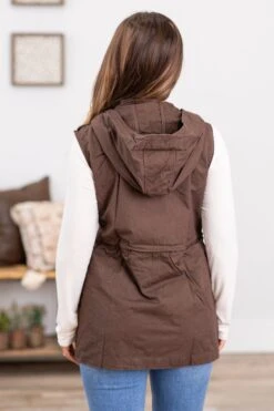 Brown Military Vest With Hood 8 Brown Military Vest With Hood -Staccato Shop 3D4A7989 c7f4fb9f c2b3 4350 806a fe9f0efd89ed