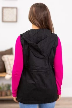 Black Military Vest With Hood -Staccato Shop 3D4A8024 9e35ae64 6fb9 47b7 8c57 3957f878005e