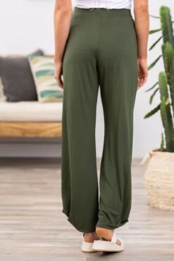 Olive Pull On Knit Pants With Tie Detail 9 Olive Pull On Knit Pants With Tie Detail -Staccato Shop 3D4A8355 3d510fee 8a4b 4e4d 8db6 8a2f4e838d70