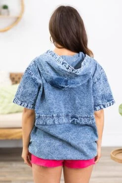 Medium Acid Wash Chambray Pullover Hoodie -Staccato Shop 3D4A8641 93781657 50c2 4494 9cdb a79241a9e29a