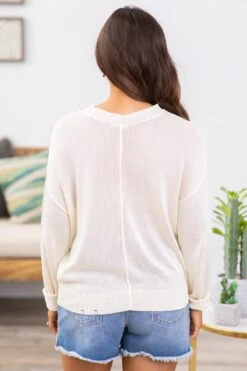 Ivory And Yellow Happiness Smiley Sweater -Staccato Shop 3D4A8850 686eb324 c92a 49ec 9bcf e67c11b006ab