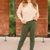 Hunter Green Skinny Fit High Rise Pants 2 Hunter Green Skinny Fit High Rise Pants -Staccato Shop 3D4A8864 b56f8742 bce1 496a b5fc a6d7fae5f078