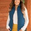 STACCATO Teal Quilted Vest 1 STACCATO Teal Quilted Vest -Staccato Shop 3D4A8965 793f537b 2932 469e a28a 4ad0dfaffb82