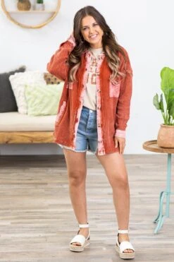 Burnt Orange Washed Ribbed Shacket 8 Burnt Orange Washed Ribbed Shacket -Staccato Shop 3D4A8966 8bfb0646 1612 404c 81b3 98b8fe6f72d8