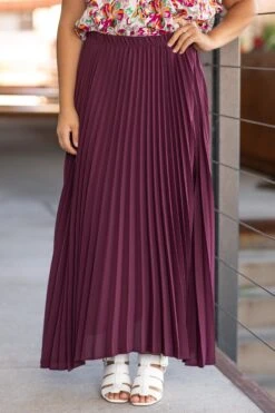 Dark Mauve Crystal Pleat Midi Skirt 9 Dark Mauve Crystal Pleat Midi Skirt -Staccato Shop 3D4A9078 7e124ea8 4614 41e0 9924 c12e64cb0b07
