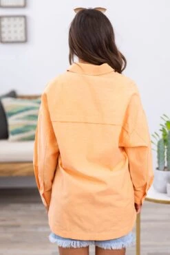 STACCATO Orange Button Up Top With Pocket 11 STACCATO Orange Button Up Top With Pocket -Staccato Shop 3D4A9620 77c14eb3 f206 4112 be84 17f621cb433c