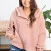 Dusty Rose Sherpa Hooded Pullover -Staccato Shop 3D4A9748 d6a252c8 6c7d 49b1 b527 f7de7d1d9ab9